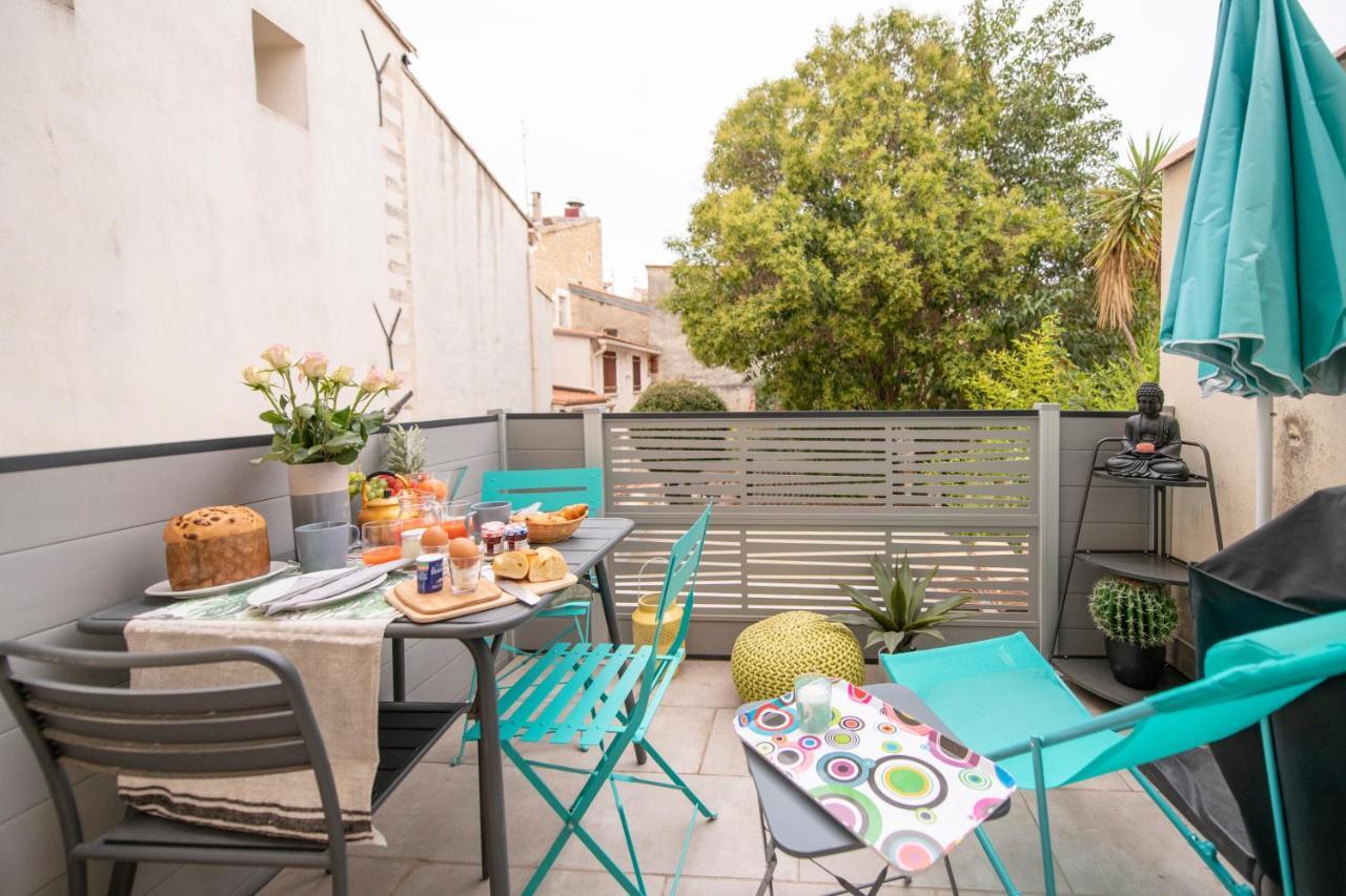 Suite Oisivete Avec Terrasse Vue Sur Patio Et Clim Μονπελιέ Εξωτερικό φωτογραφία